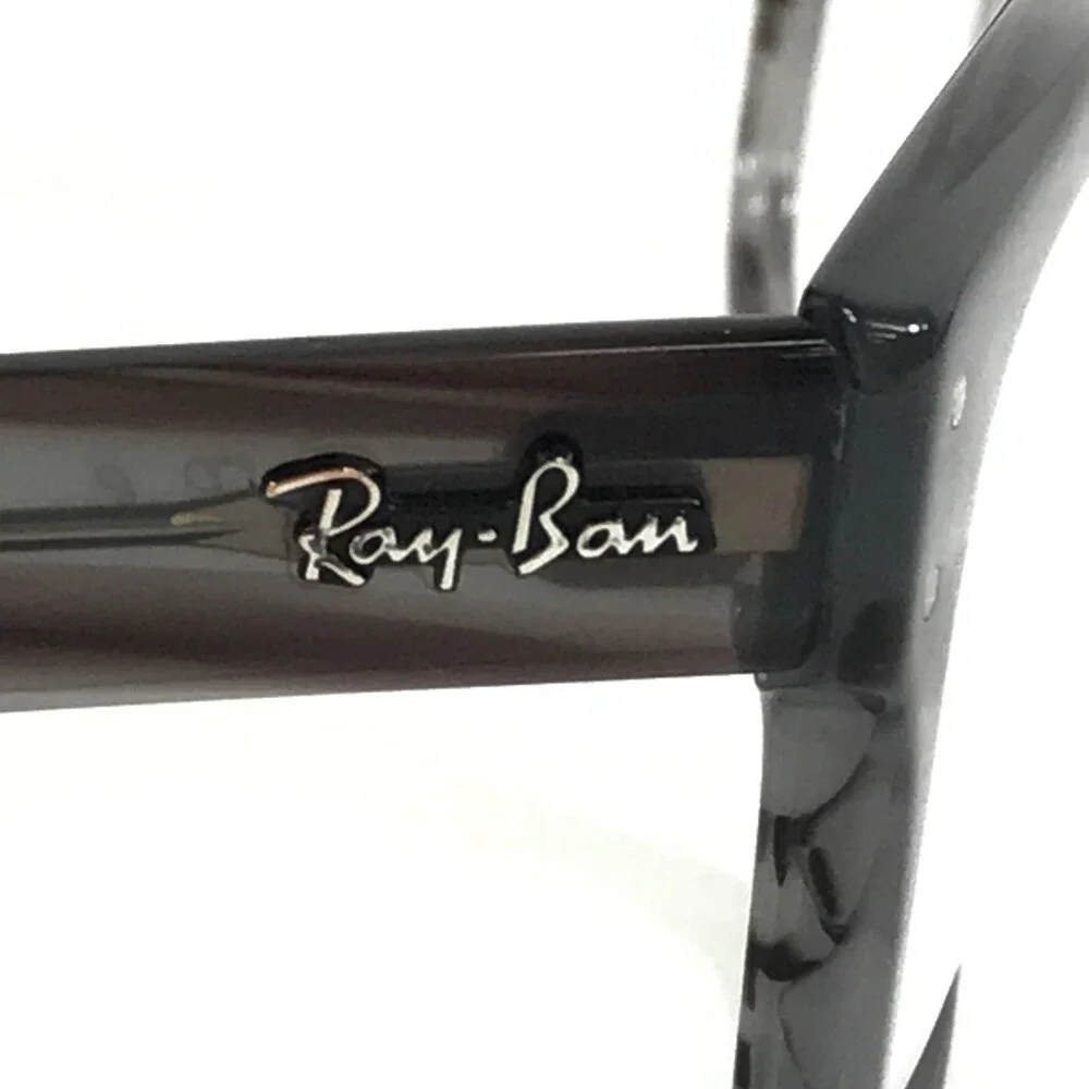 Ray-Ban Eyeglasses Frames RB2283 MR BURBANK 1314/R5 Striped Gray Blue 55-20-145